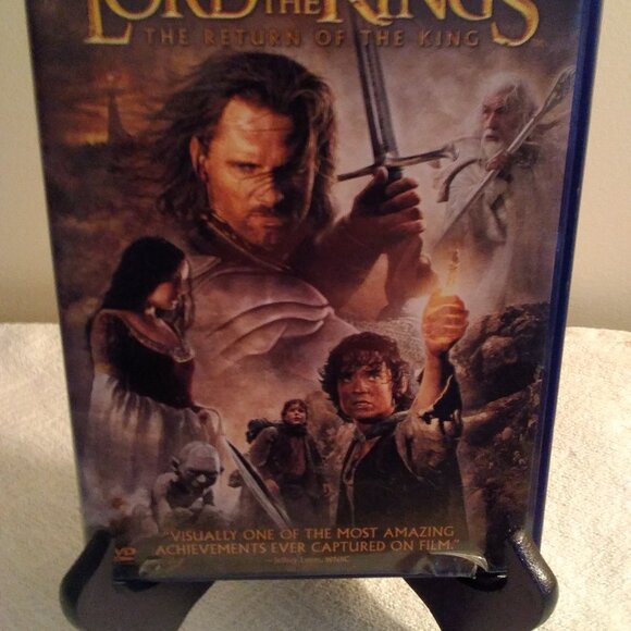THE LORD OF THE RINGS TRILOGY (3) DVDs - Picture 2 of 2